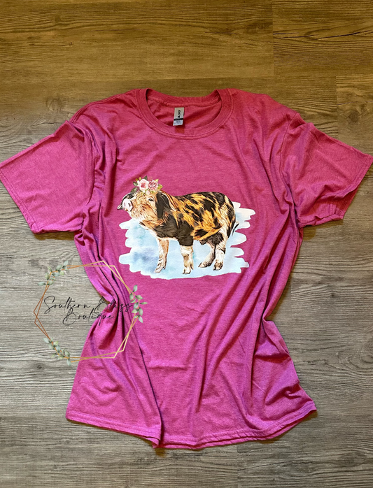 Leopard Pig Tee